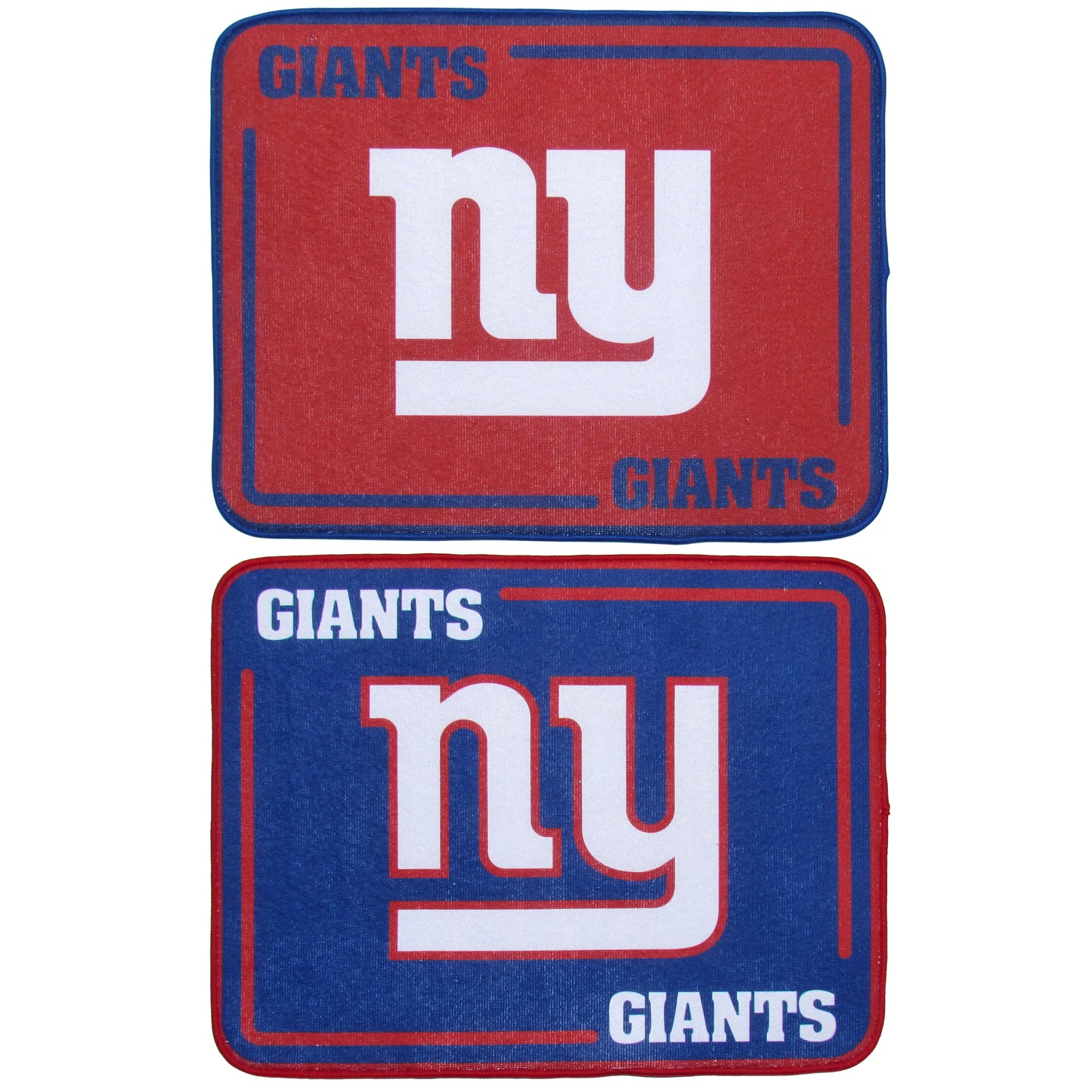 New York Giants Microfiber Drying Mat, 2pk