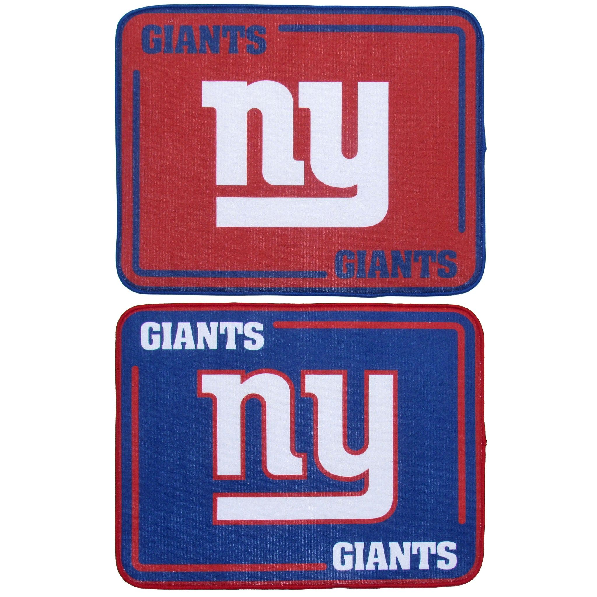 New York Giants Microfiber Drying Mat, 2pk