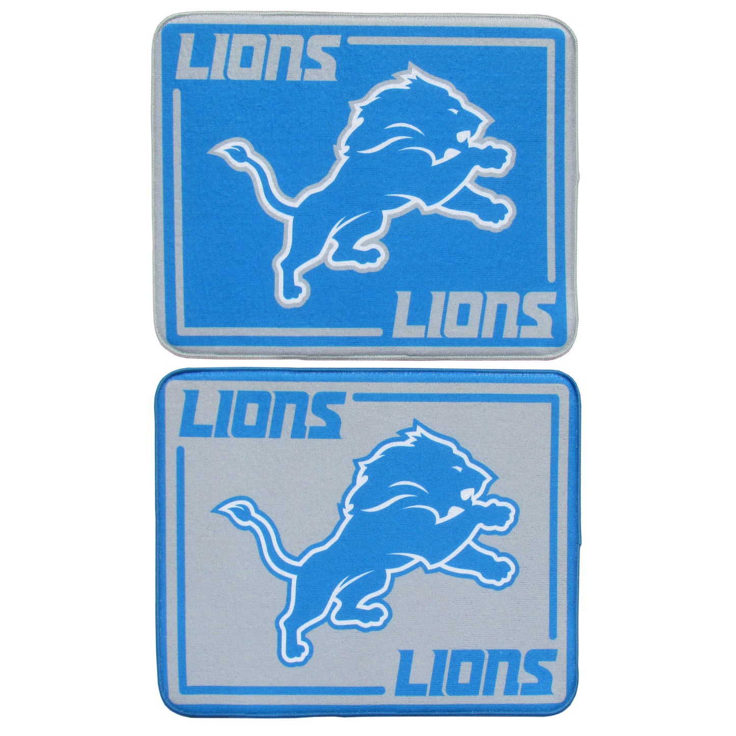 Detroit Lions Microfiber Drying Mat, 2pk