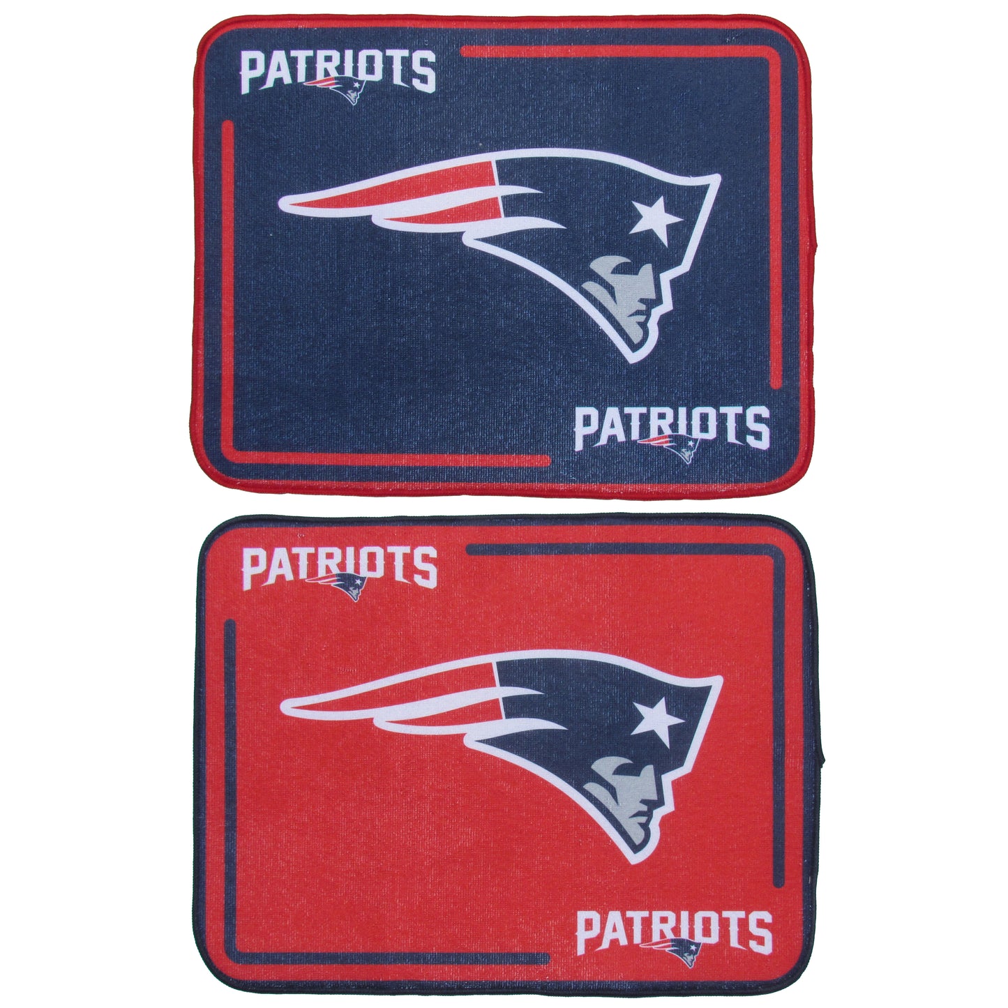 New England Patriots Microfiber Drying Mat, 2pk