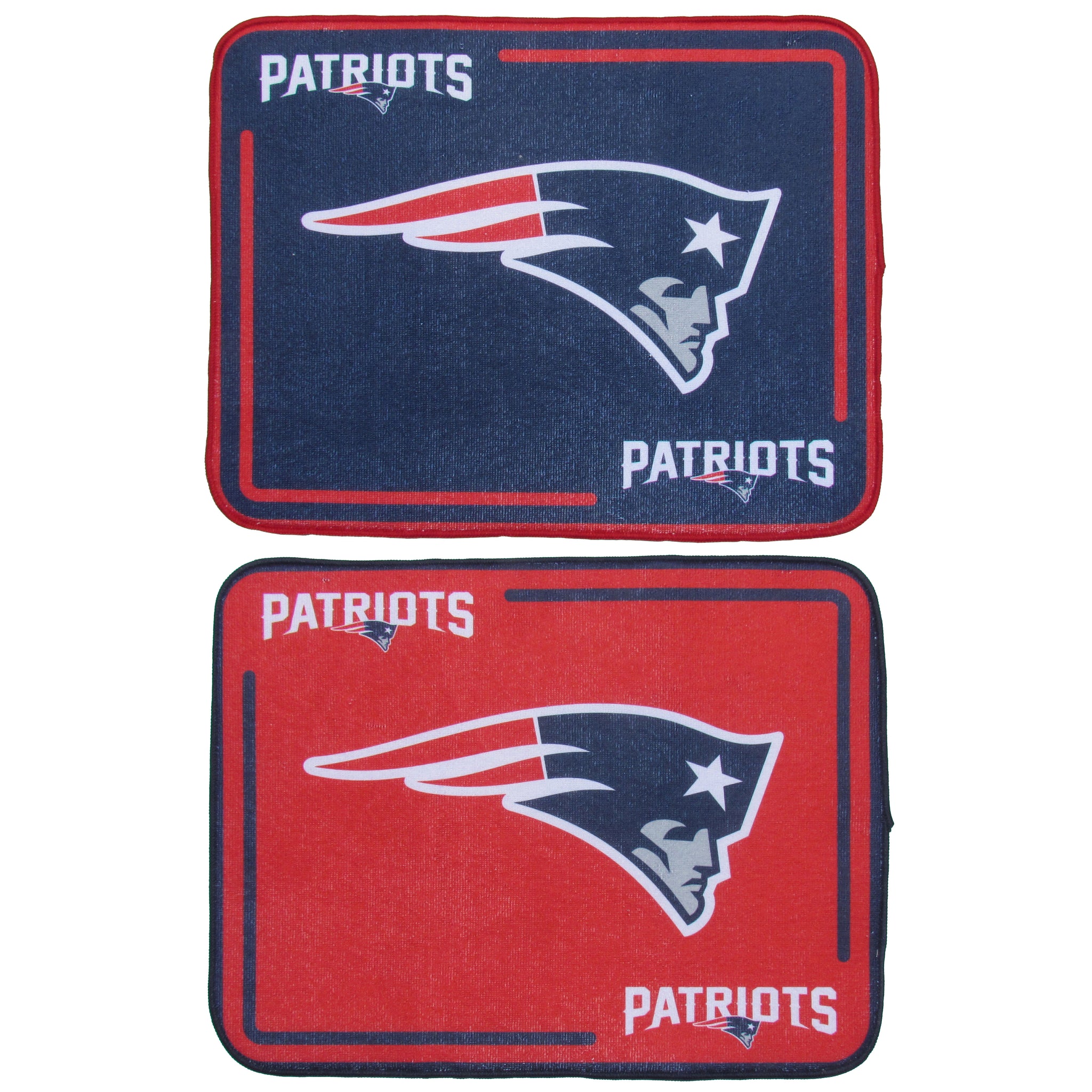 New England Patriots Microfiber Drying Mat, 2pk