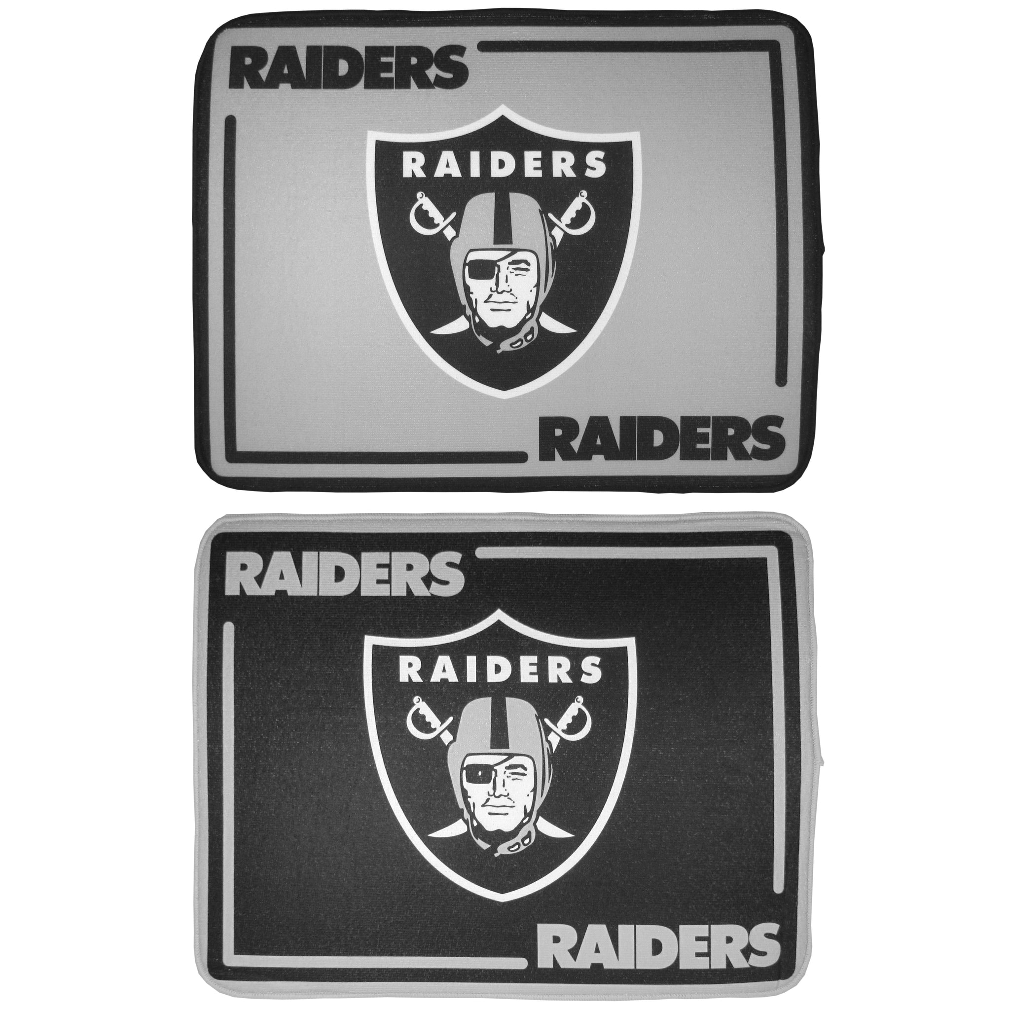 Las Vegas Raiders Microfiber Drying Mat, 2pk