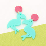 Toucan Resin Post Earrings - Madeline Love - Flyclothing LLC