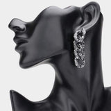 Paint Splash Resin Link Dangle Earrings - Madeline Love - Flyclothing LLC