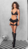 J-Valentine FE201 - Ruffle Garter Bottom - J. Valentine