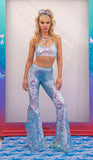 J-Valentine FE206 - Mixed Metals Sequin Bell Bottom - J. Valentine - Flyclothing LLC