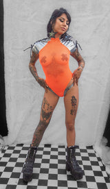 J. Valentine Lace-Up Shoulder Bodysuit FE234 - J. Valentine - Flyclothing LLC