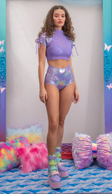 FE236 - High-Waist Short - J. Valentine - Flyclothing LLC