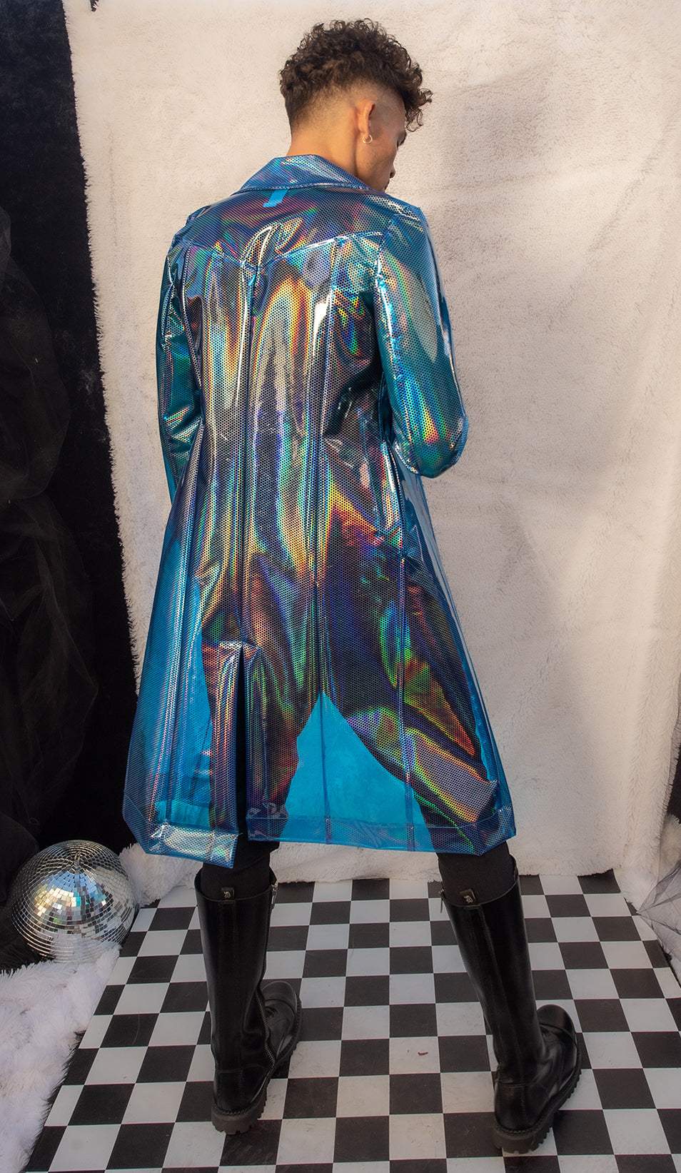 J-Valentine FE240 - Rubberized Vinyl Trench Coat - J. Valentine - Flyclothing LLC