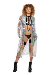 J-Valentine FE240 - Rubberized Vinyl Trench Coat - J. Valentine