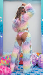 J-Valentine FE284 - Light-Up Cropped Hoodie - J. Valentine