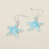 Starfish Charm Drop Dangle Earrings - Madeline Love - Flyclothing LLC