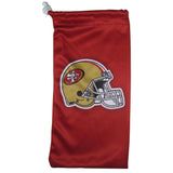 San Francisco 49ers Microfiber Sunglass Bag - San Francisco 49ers - Flyclothing LLC