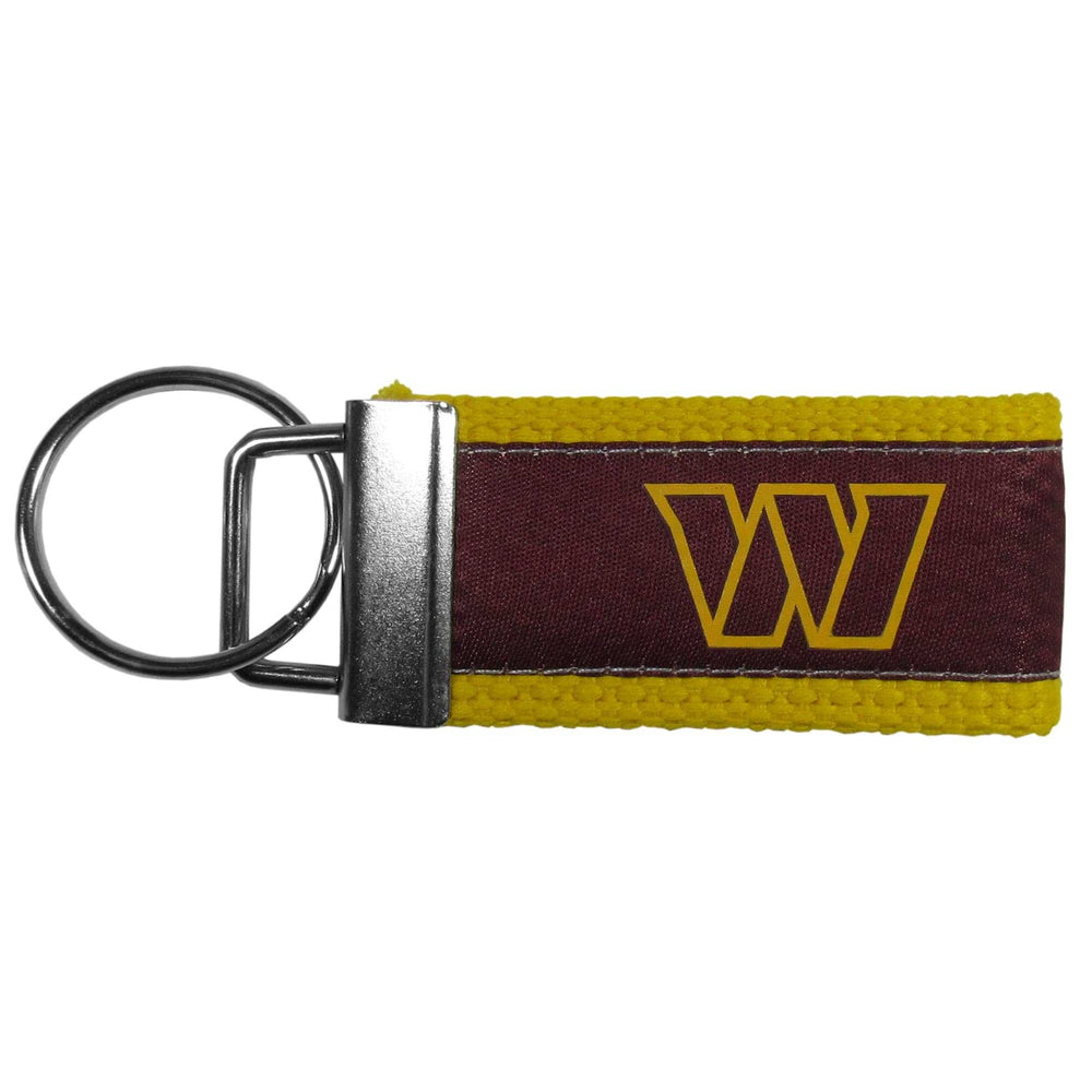 Washington Commanders Woven Key Chain - Siskiyou Buckle - Flyclothing LLC