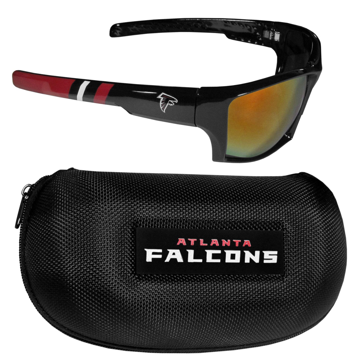 Atlanta Falcons Edge Wrap Sunglass and Case Set - Atlanta Falcons - Flyclothing LLC