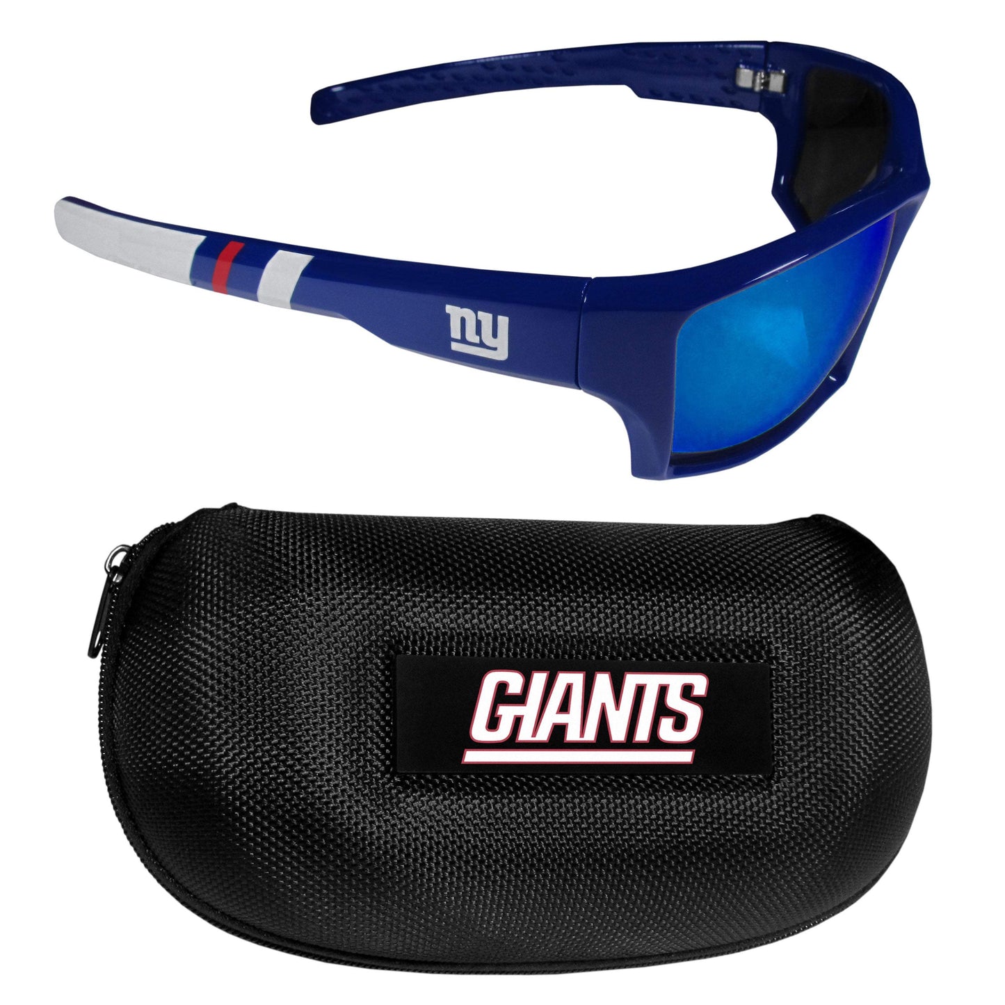 New York Giants Edge Wrap Sunglass and Case Set - New York Giants - Flyclothing LLC