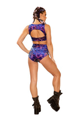 J-Valentine FF150 - Sequin Velvet Short - J. Valentine