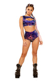 J-Valentine FF150 - Sequin Velvet Short - J. Valentine - Flyclothing LLC
