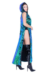 J-Valentine FF155 - Unisex Sequin Duster - J. Valentine