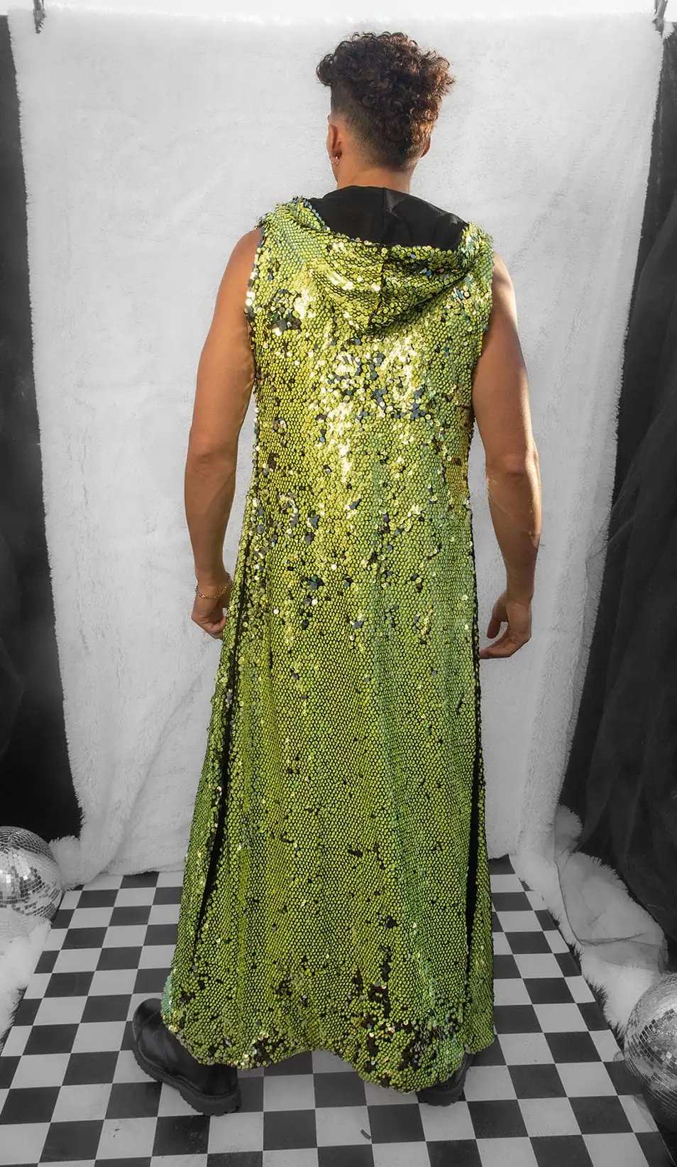 J-Valentine FF155 - Unisex Sequin Duster - J. Valentine - Flyclothing LLC