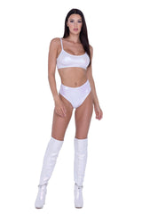 J-Valentine FR138 - Unicorn Foil High-Rise Thong - J. Valentine