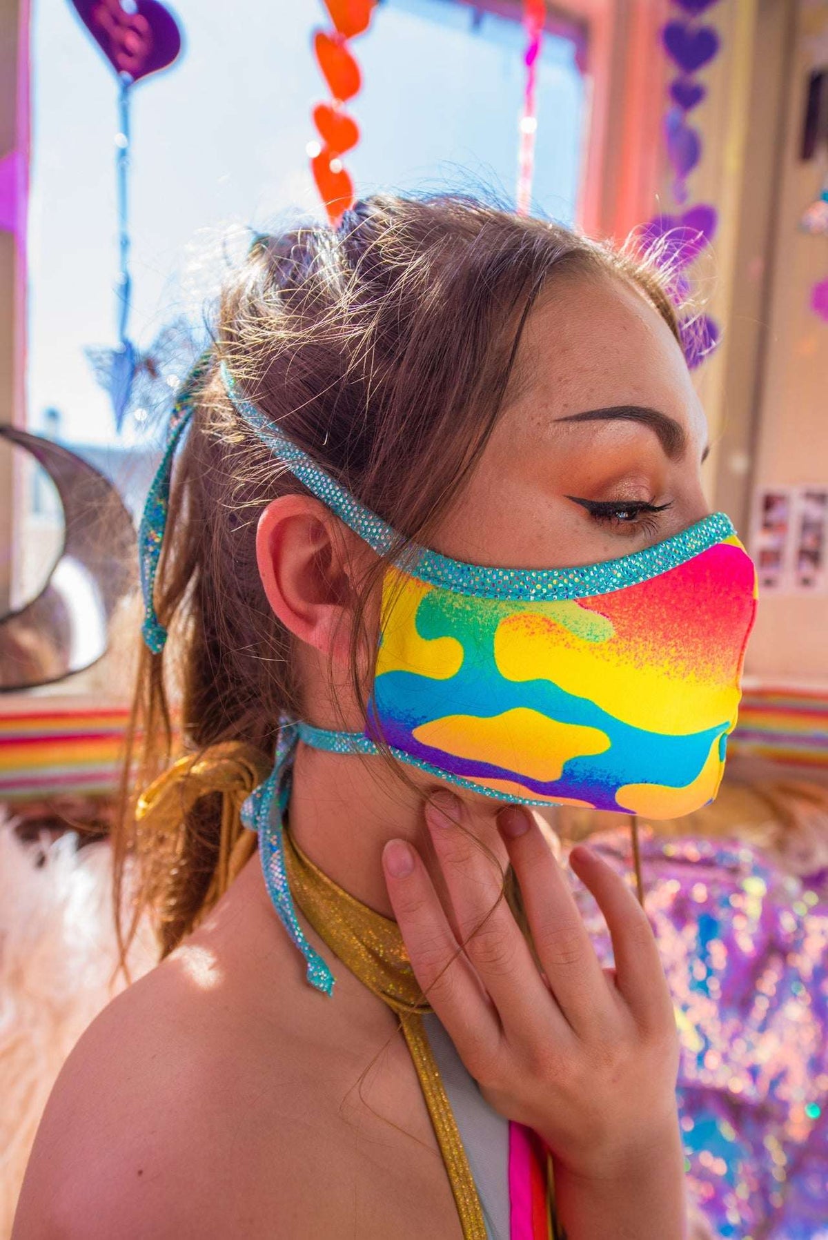 J. Valentine Heavy Brazilian Spandex Tailored Mask FF555 - J. Valentine - Flyclothing LLC