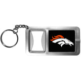 Denver Broncos Flashlight Key Chain with Bottle Opener - Denver Broncos - Flyclothing LLC