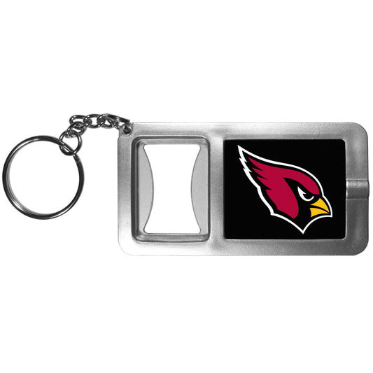 Arizona Cardinals Flashlight Key Chain with Bottle Opener - Arizona Cardinals - Flyclothing LLC