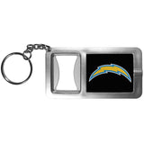 Los Angeles Chargers Flashlight Key Chain with Bottle Opener - Los Angeles Chargers - Flyclothing LLC