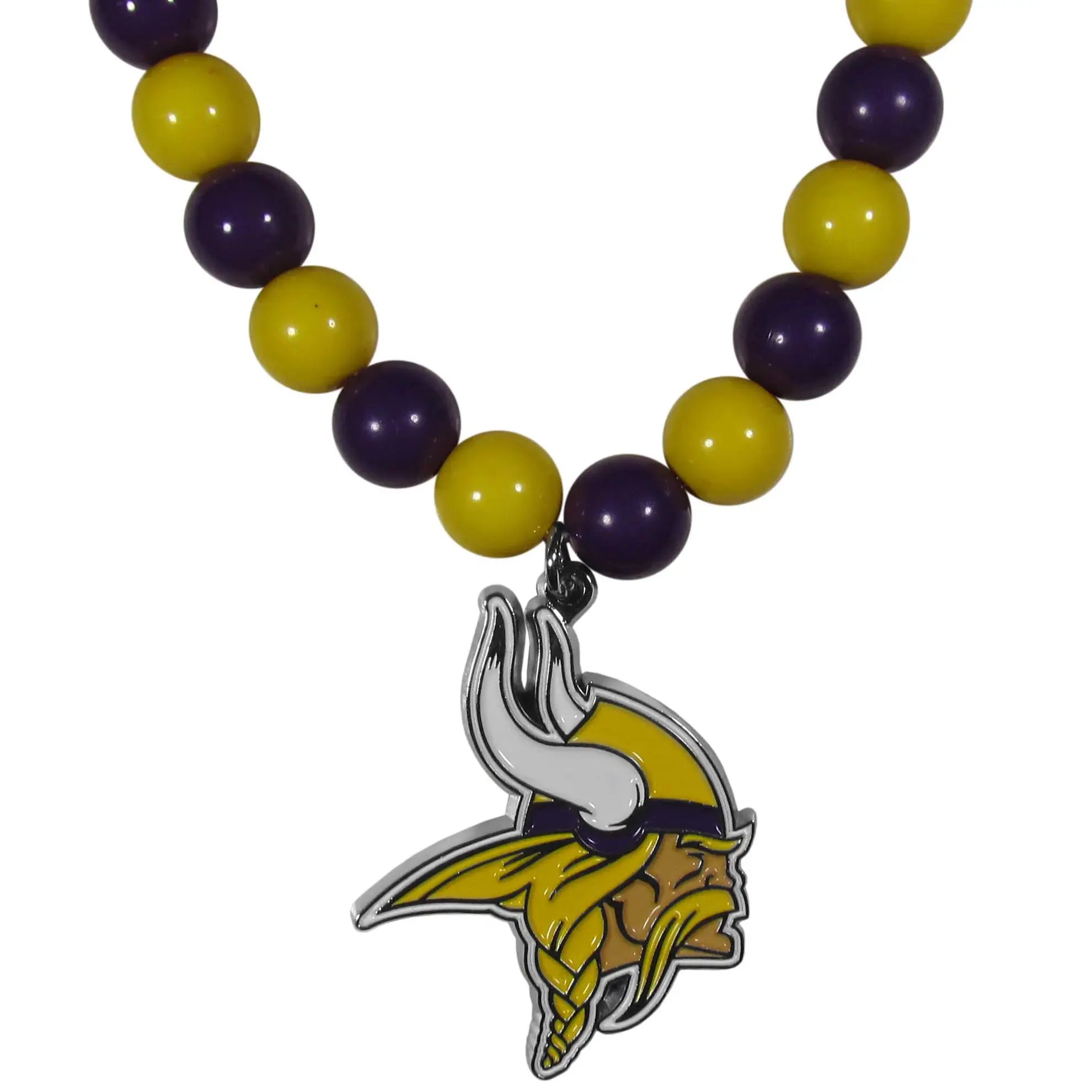 Carolina Panthers Fan Bead Necklace - Carolina Panthers - Flyclothing LLC