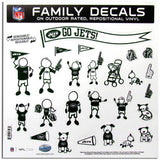 New York Jets Family Decal Set Large - New York Jets - Flyclothing LLC