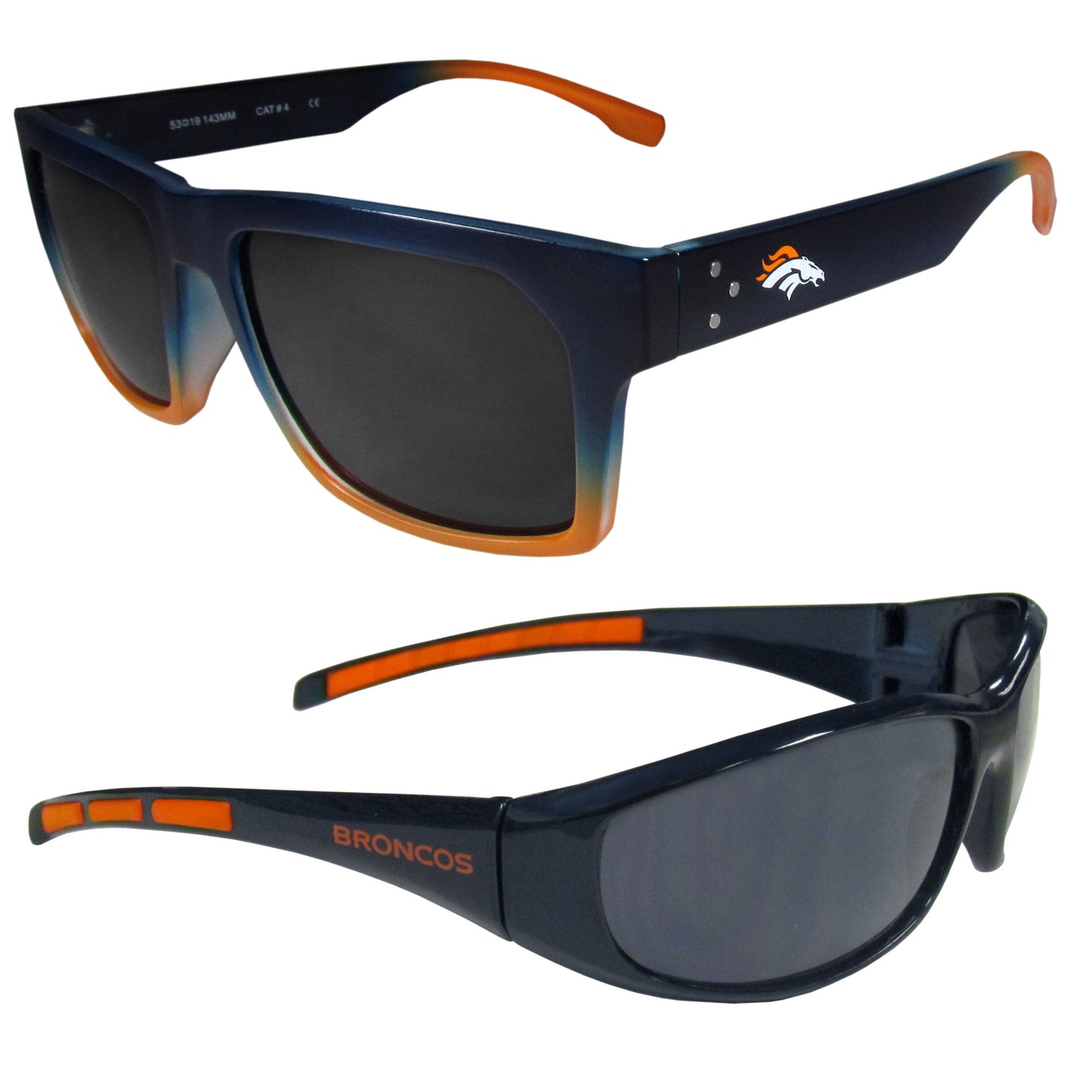 Denver Broncos Sportsfarer Sunglass Combo Set