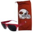 Arizona Cardinals Sportsfarer Sunglasses and Bag Set - Siskiyou Buckle