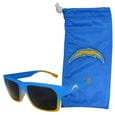 Los Angeles Chargers Sportsfarer Sunglasses and Bag Set - Siskiyou Buckle - Flyclothing LLC