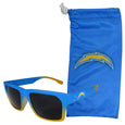 Los Angeles Chargers Sportsfarer Sunglasses and Bag Set