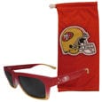 San Francisco 49ers Sportsfarer Sunglasses and Bag Set - Siskiyou Buckle