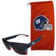 New York Giants Sportsfarer Sunglasses and Bag Set - Siskiyou Buckle - Flyclothing LLC