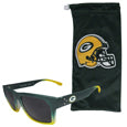 Green Bay Packers Sportsfarer Sunglasses and Bag Set
