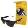Pittsburgh Steelers Sportsfarer Sunglasses and Bag Set - Siskiyou Buckle - Flyclothing LLC