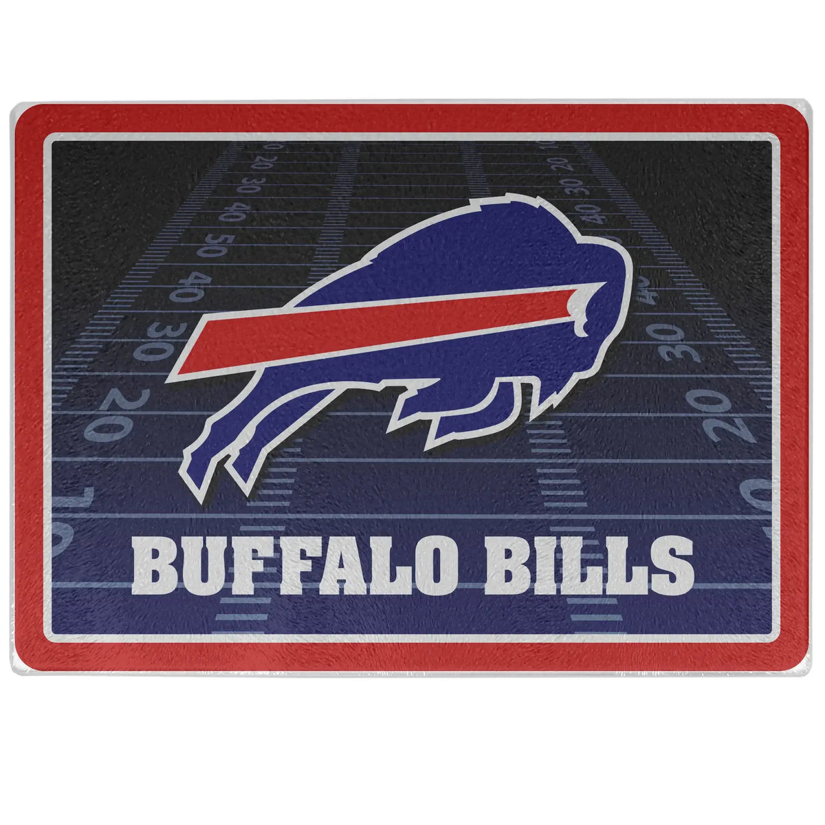 Buffalo Bills Glass Cutting Board - Buffalo Bills - Flyclothing LLC