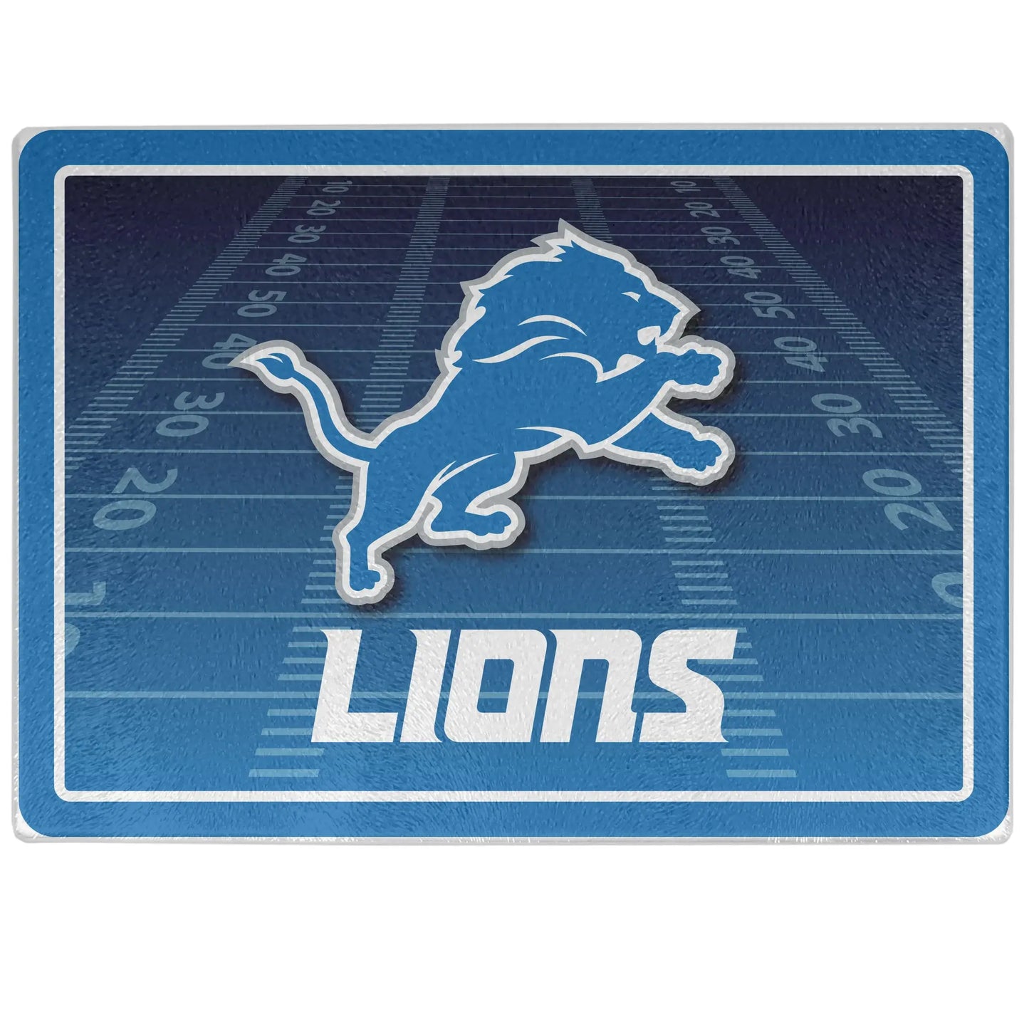 Detroit Lions Glass Cutting Board - Detroit Lions - Flyclothing LLC