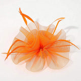 Mesh Flower Feather Mesh Fascinator / Headband - Madeline Love - Flyclothing LLC