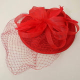 Elegant Floral Veil Fascinator Headband - Madeline Love - Flyclothing LLC