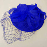 Elegant Floral Veil Fascinator Headband - Madeline Love - Flyclothing LLC