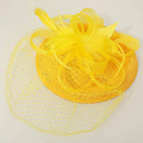 Elegant Floral Veil Fascinator Headband - Madeline Love - Flyclothing LLC