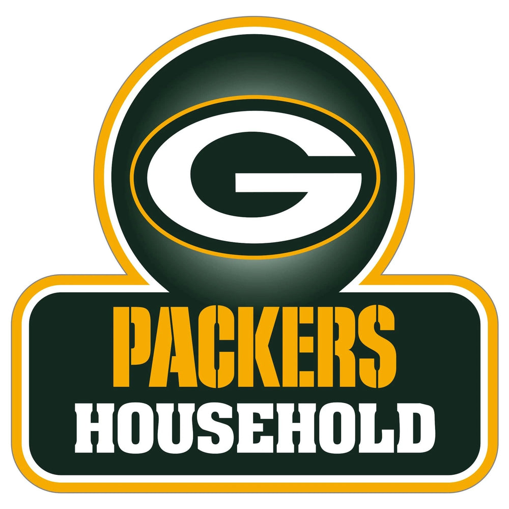Green Bay Packers Household Auto Decal - Green Bay Packers