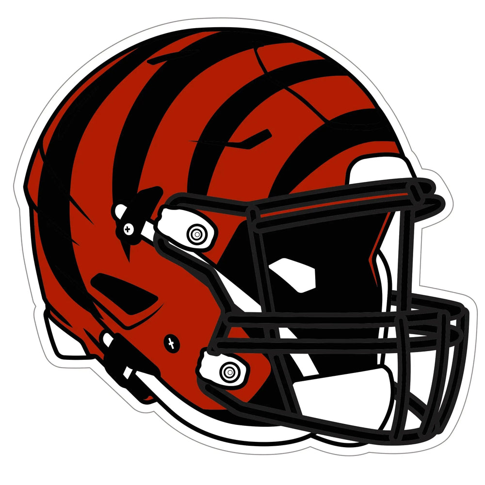 Cincinnati Bengals Helmet Auto Decal - Cincinnati Bengals