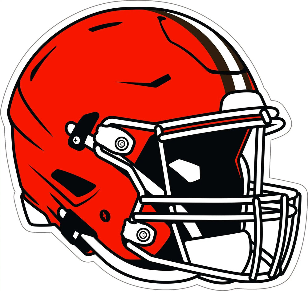 Cleveland Browns Helmet Auto Decal - Cleveland Browns