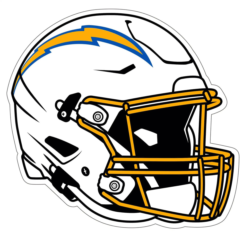Los Angeles Chargers Helmet Auto Decal - Los Angeles Chargers