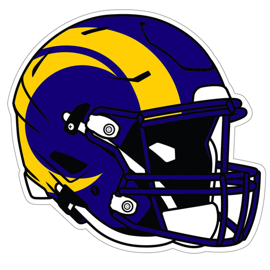Los Angeles Rams Helmet Auto Decal - Los Angeles Rams